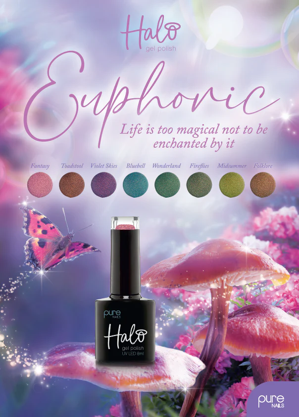 Halo Gel Polish Euphoric Collection A2 Poster