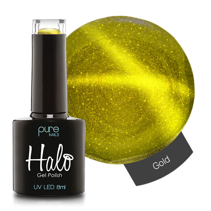 Halo Gel Polish 8ml Gold