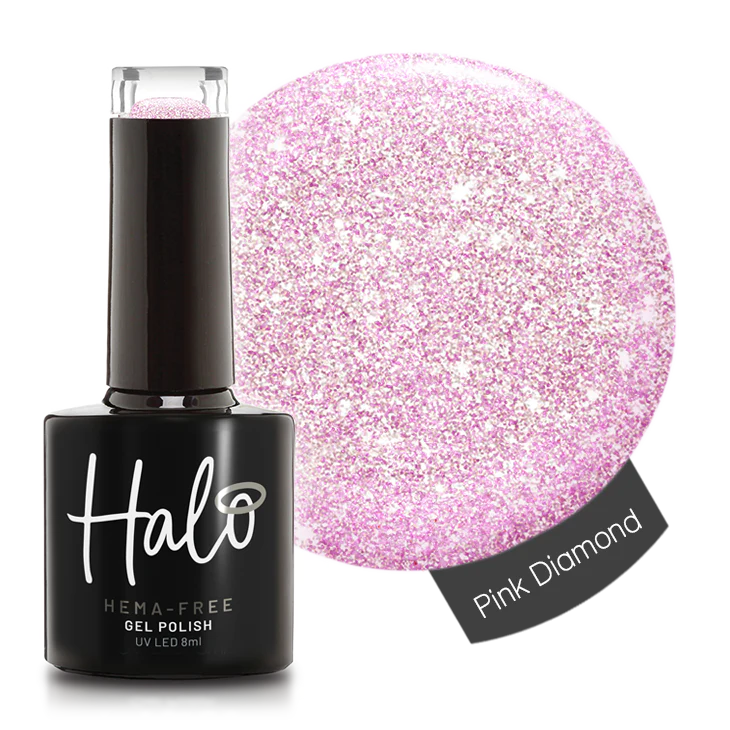 Halo Gel Polish 8ml Pink Diamond