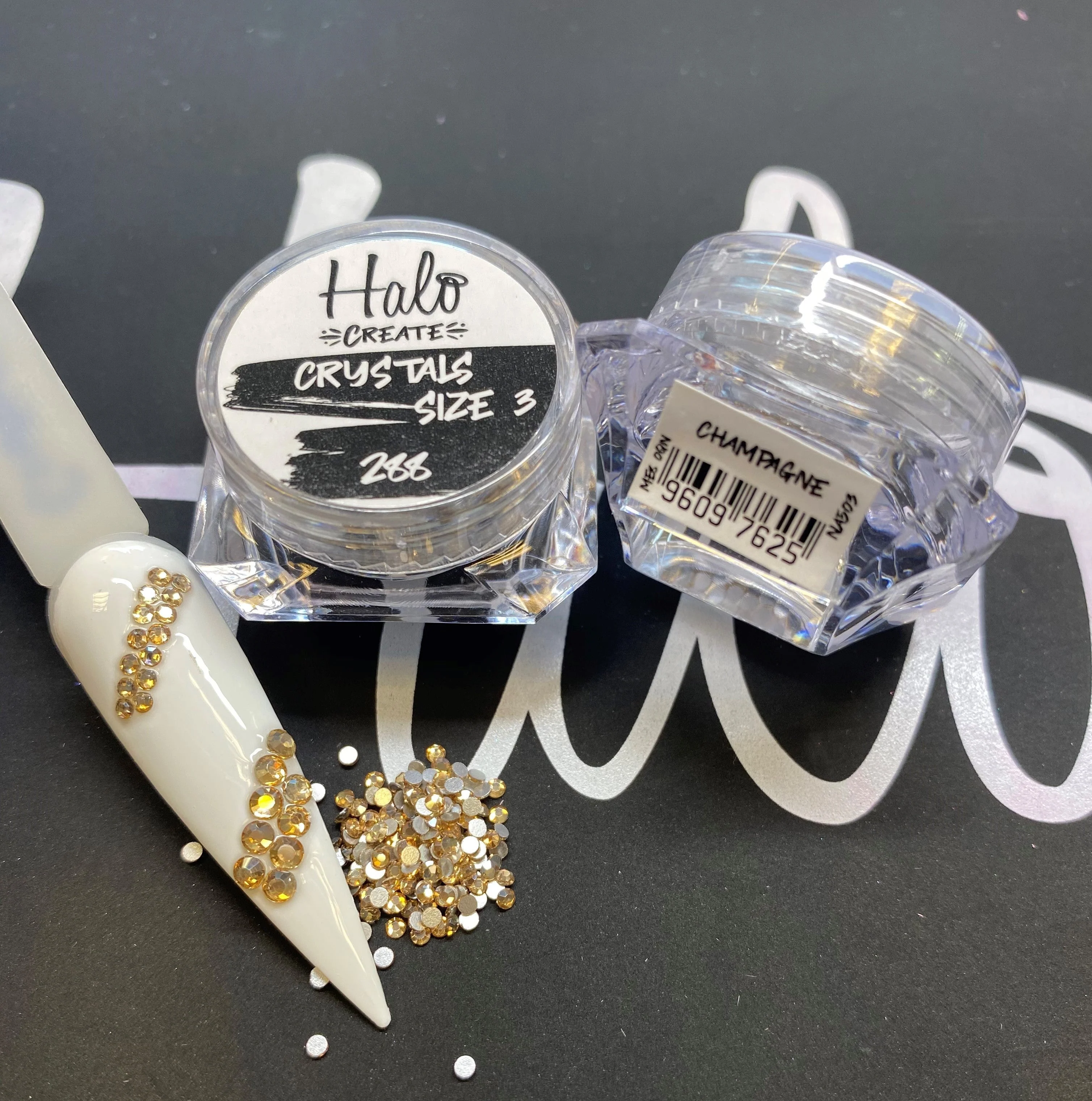 Halo Nail Art Crystals - Size 2 - Image 5