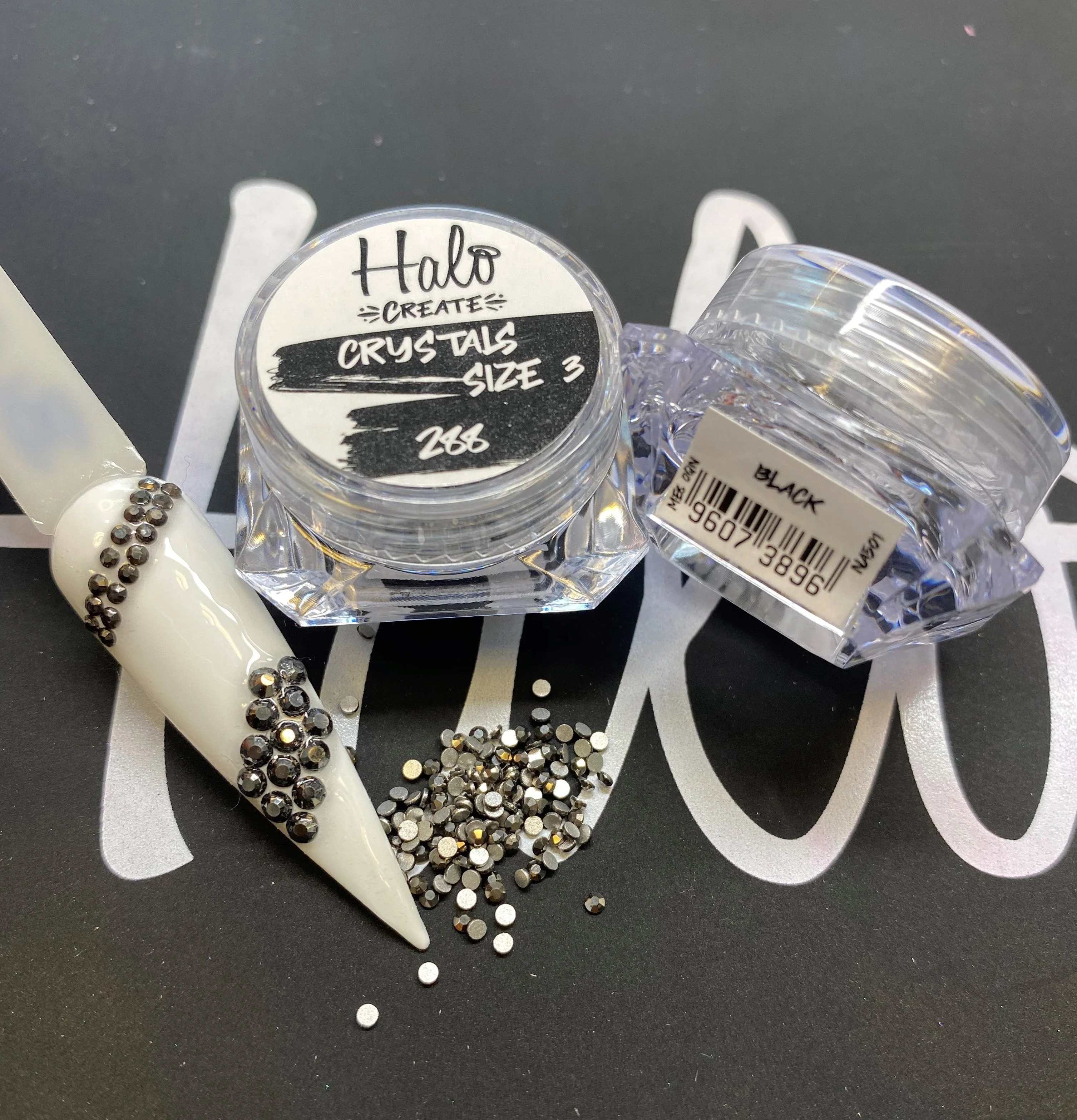 Halo Nail Art Crystals - Size 3 - Image 3