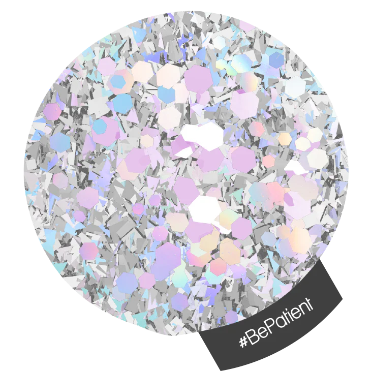 Halo Multi Hex Nail Art Glitter - Image 6