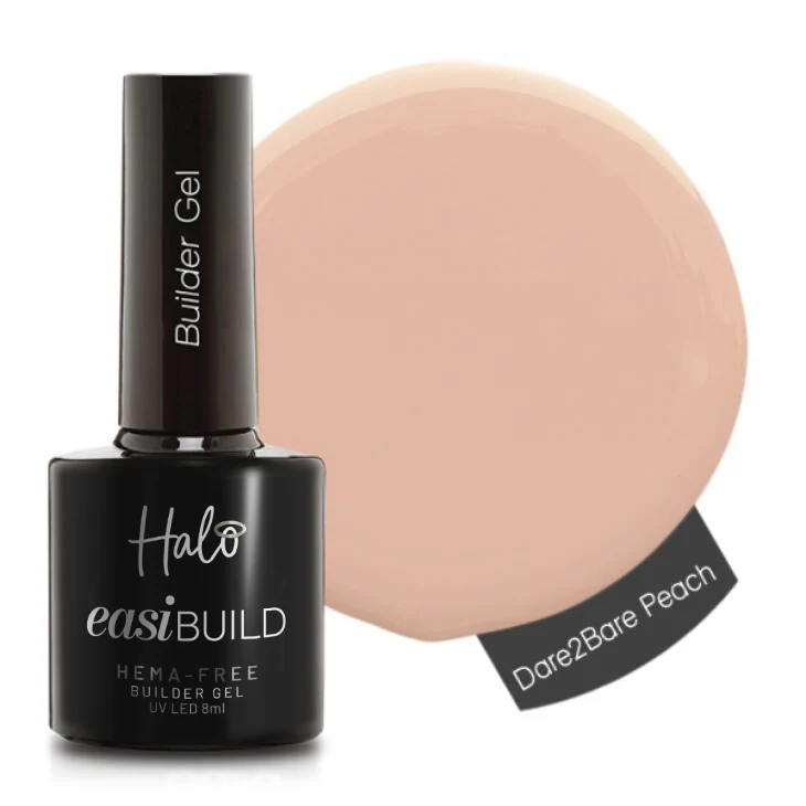 Halo EasiBuild Builder Gel Dare 2 Bare Peach 8ml