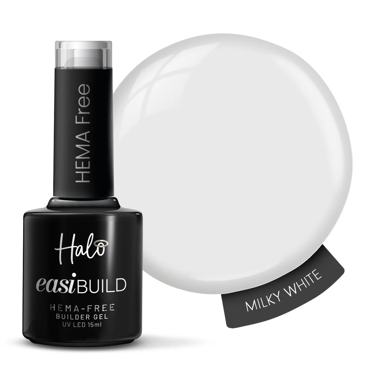 Halo EasiBuild Builder Gel Milky White 15ml