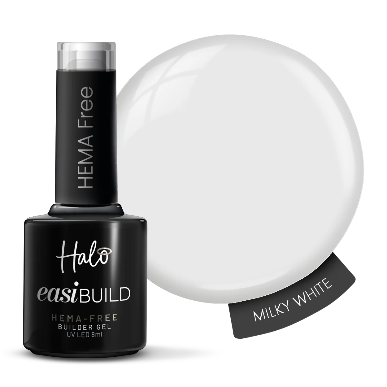 Halo EasiBuild Builder Gel Milky White 8ml