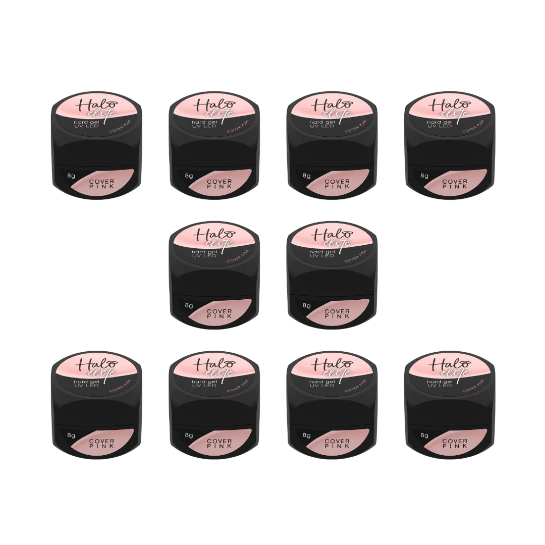 Halo Elite Hard Gel Cover Pink 8g - BUY 5 GET 5 FREE