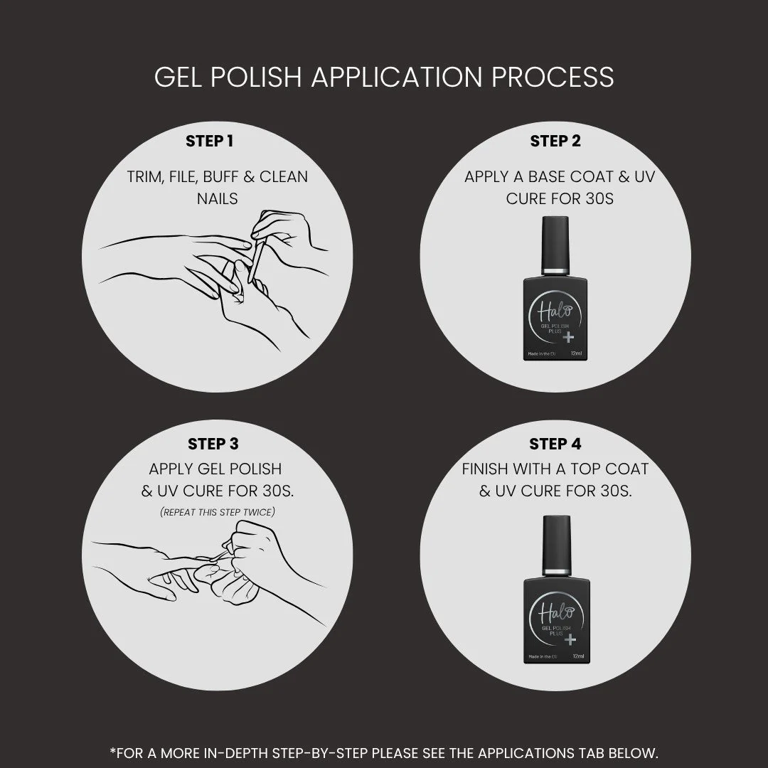 Halo Gel Polish 8ml Apricot - Image 5