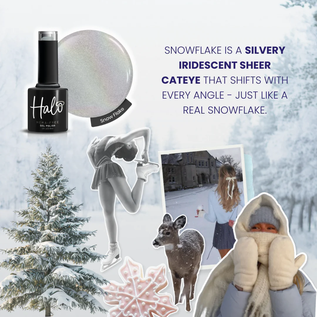 Halo Gel Polish 8ml Snowflake - Image 2