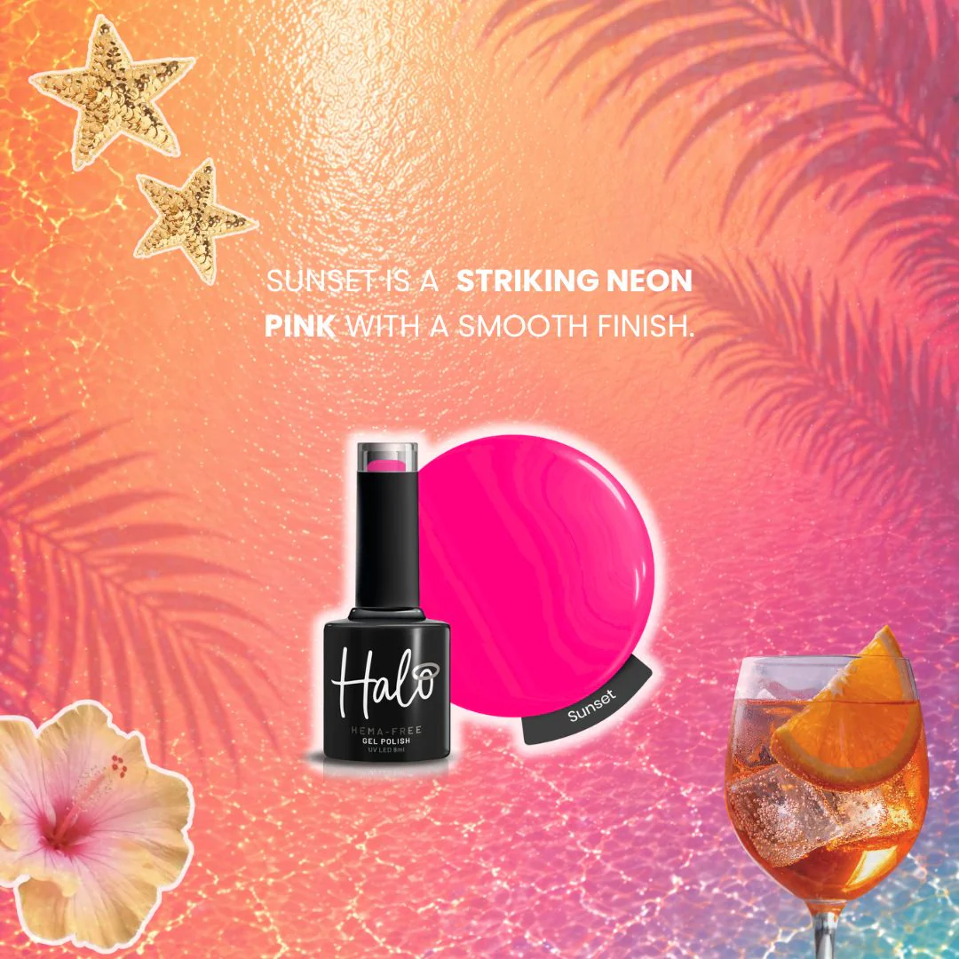 Halo Gel Polish 8ml Sunset - Image 2