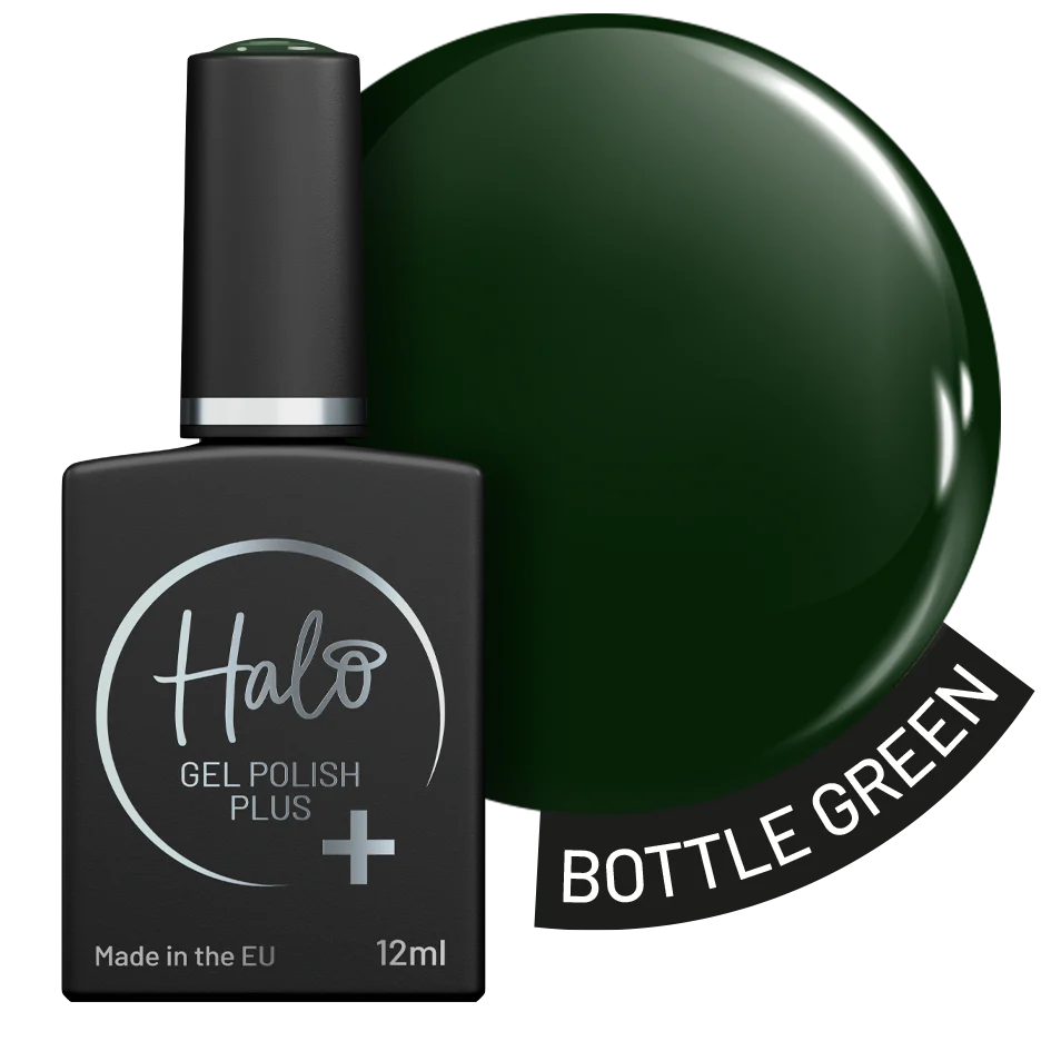 Halo Gel Polish Plus 12ml Bottle Green