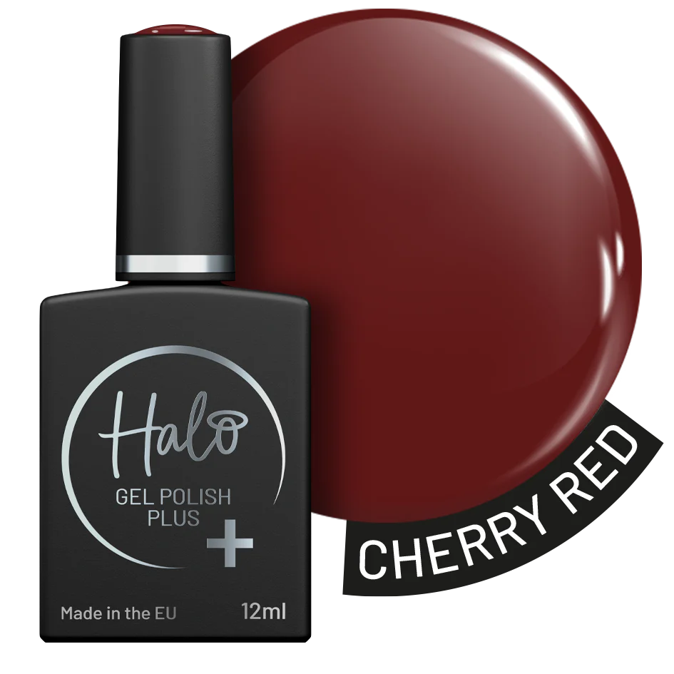 Halo Gel Polish Plus 12ml Cherry Red