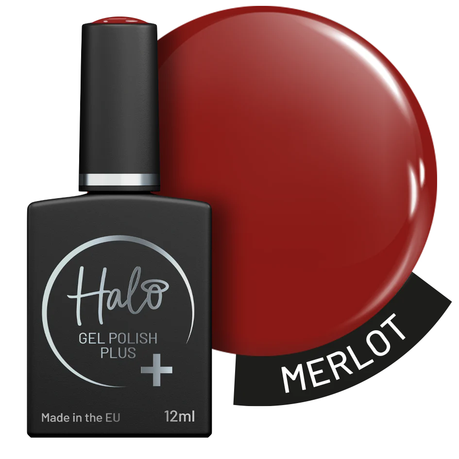 Halo Gel Polish Plus 12ml Merlot