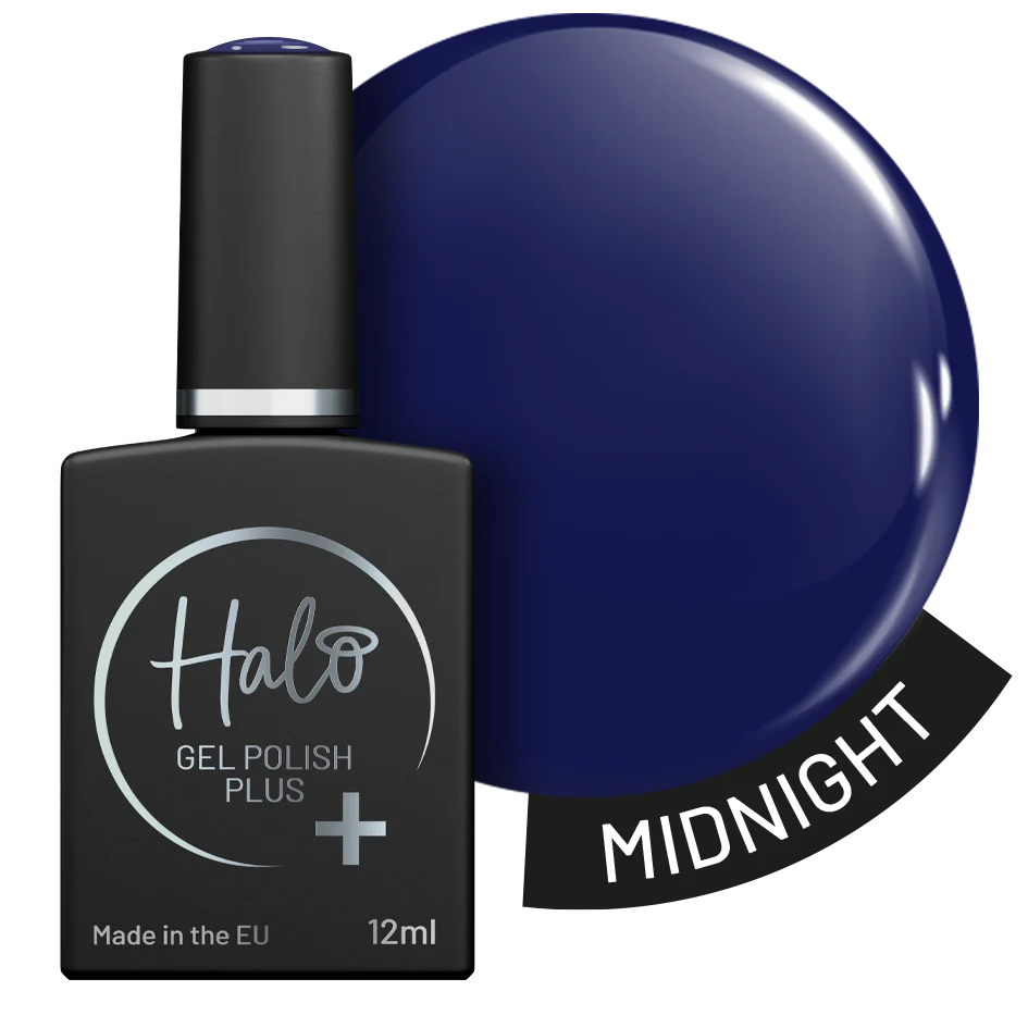 Halo Gel Polish Plus 12ml Midnight