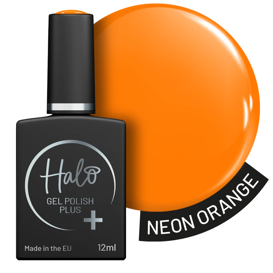 Halo Gel Polish Plus 12ml Neon Orange