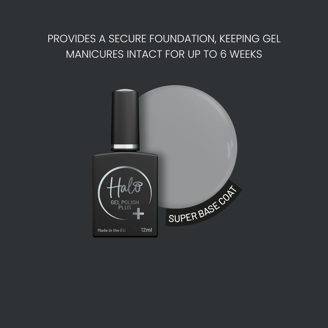 Halo Gel Polish Plus 12ml Super Base Coat - Image 2