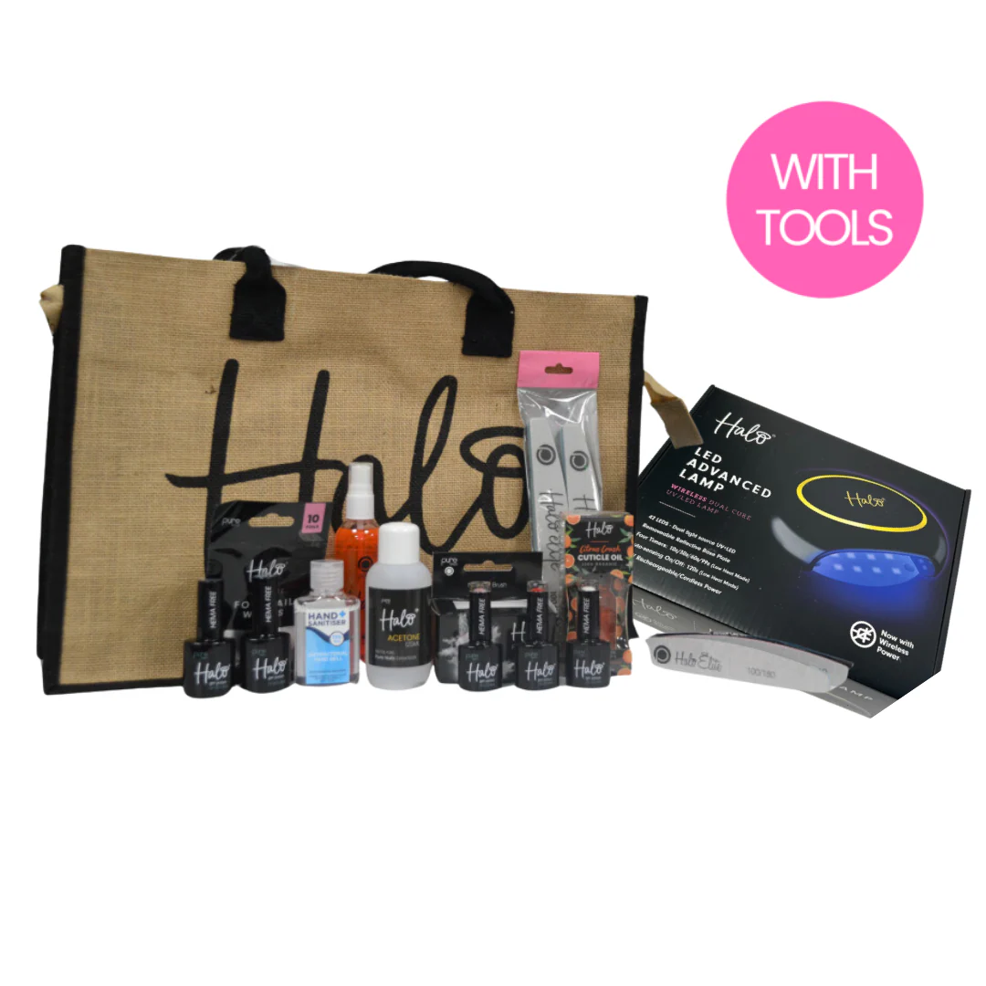 Halo Gel Polish Student Kit with Pro Lamp - Image 2