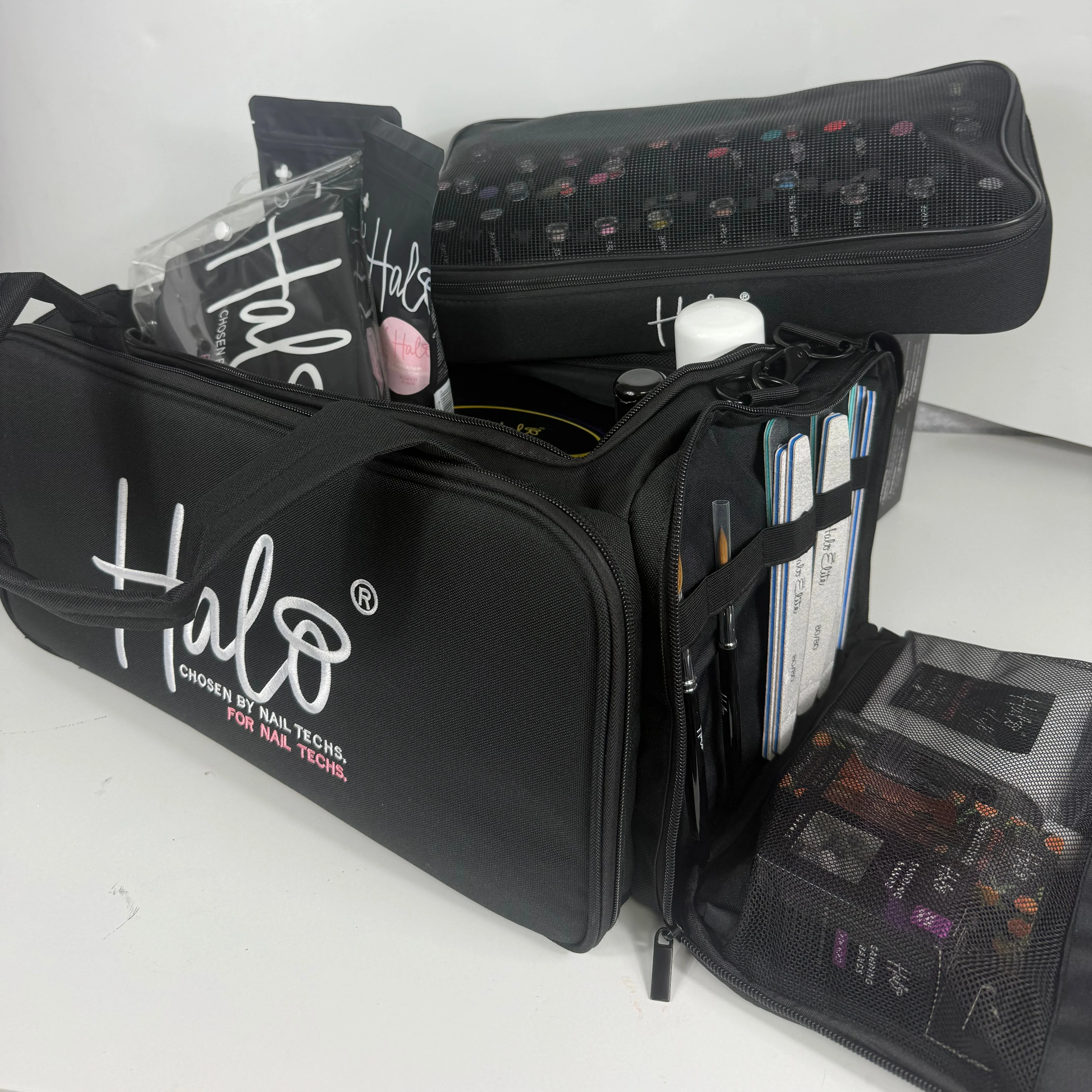 Halo Nail Tech Storage Bag (With Tray) - Image 3