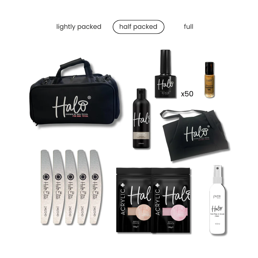 Halo Nail Tech Storage Bag (With Tray) - Image 5