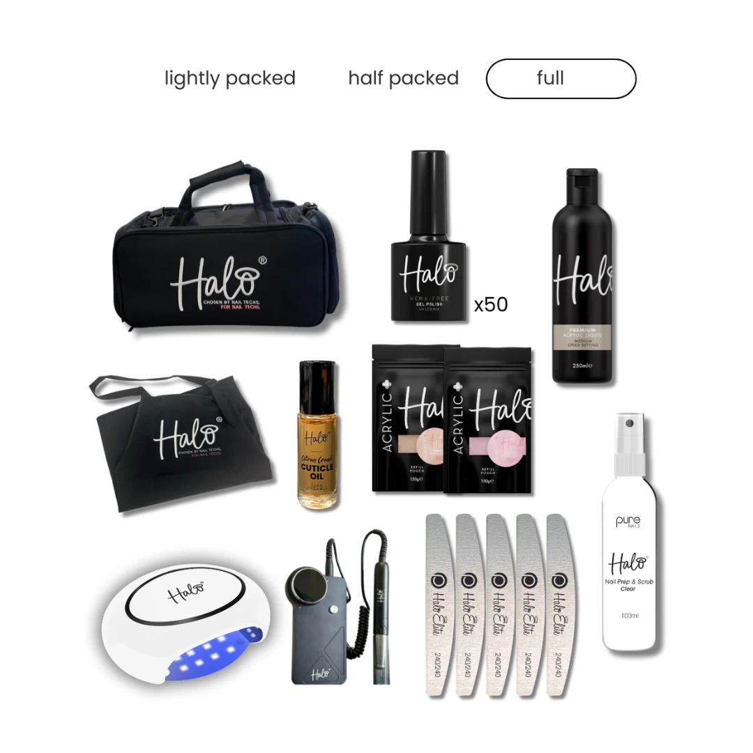 Halo Nail Tech Storage Bag (With Tray) - Image 6