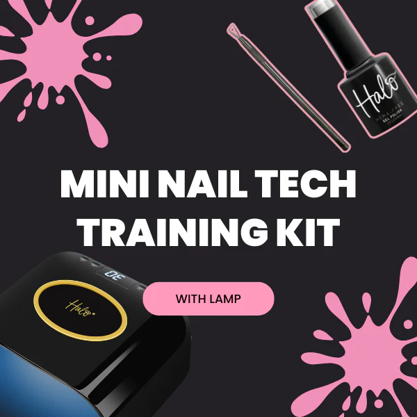 Mini Nail Tech Training Kit with Lamp